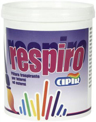 Immagine di Respiro - idropittura idrorepellente lavabile per interno. 750 ml                                                                                                                                                                                                                                                                                                                                                                                                                                                   