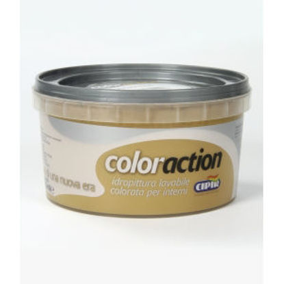 Immagine di Coloraction - lavabile - pittura acrilica lavabile colorata per interno. tundra - 750 ml                                                                                                                                                                                                                                                                                                                                                                                                                            