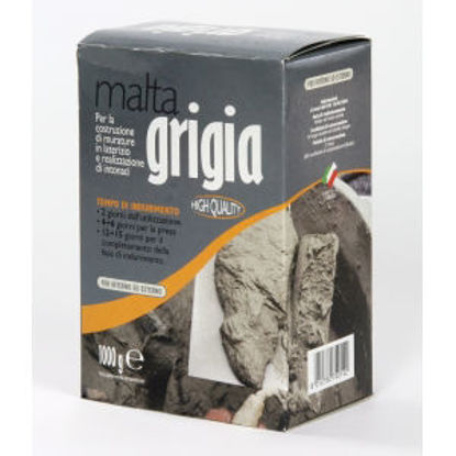 Immagine di Malta grigia - malta per muratura ed intonaco grigia. 1000 g                                                                                                                                                                                                                                                                                                                                                                                                                                                        