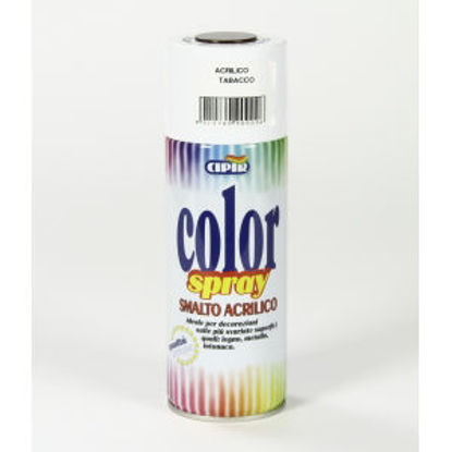 Immagine di Color spray - smalto acrilico spray, brillante per esterni e interni. tabacco - 400 ml                                                                                                                                                                                                                                                                                                                                                                                                                              