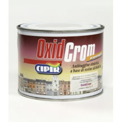 Immagine di Oxidcrom - vernice di fondo diluibile con acquaragia.  rosso inglese - 500 ml                                                                                                                                                                                                                                                                                                                                                                                                                                       