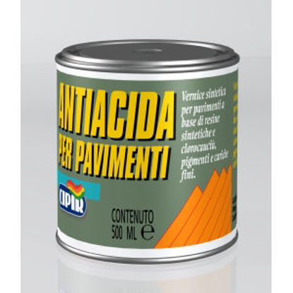 Immagine di Antiacida per pavimenti - vernice sintetica per pavimenti in cemento.  grigio perla - 500 ml                                                                                                                                                                                                                                                                                                                                                                                                                        