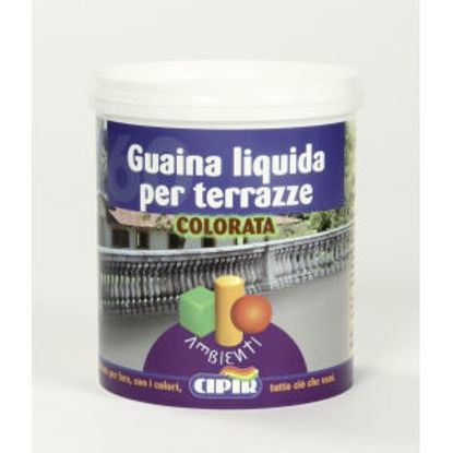 Immagine di Guaina liquida - guaina elastomerica per pavimenti e tetti. rosso inglese - 750 ml                                                                                                                                                                                                                                                                                                                                                                                                                                  