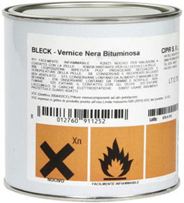 Immagine di vernice bituminosa nera, protettiva e impermeabilizzante, 750 ml.                                                                                                                                                                                                                                                                                                                                                                                                                                                   