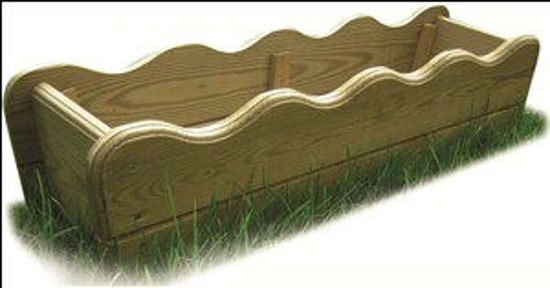 Immagine di Balconiera legno impregnato, cm. 50x20x20                                                                                                                                                                                                                                                                                                                                                                                                                                                                           