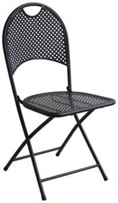 Immagine di sedia easy pieghevole in ferro, dimensioni cm.42x54 h.92                                                                                                                                                                                                                                                                                                                                                                                                                                                            