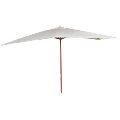 Immagine di ombrellone summer, dimesnioni cm.200x300, palo sostegno centrale in legno                                                                                                                                                                                                                                                                                                                                                                                                                                           