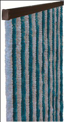 Immagine di Tenda ciniglia azzurro/blu cm.120x230 altezza                                                                                                                                                                                                                                                                                                                                                                                                                                                                       