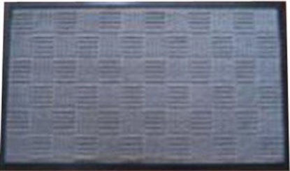 Immagine di Zerbino scacchi grigio cm.45x75                                                                                                                                                                                                                                                                                                                                                                                                                                                                                     