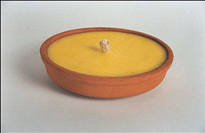 Immagine di Candela sun terracotta citronella diametro cm.10x2,5 altezza                                                                                                                                                                                                                                                                                                                                                                                                                                                        