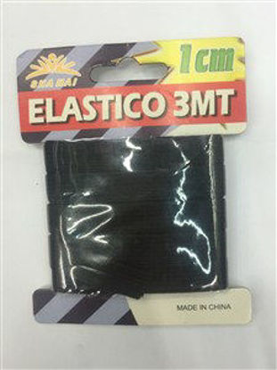 Immagine di Elastico nero spessore 1cm lunghezza 3mt                                                                                                                                                                                                                                                                                                                                                                                                                                                                            
