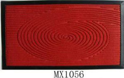Immagine di Zerbino a spirale rosso 80x120cm                                                                                                                                                                                                                                                                                                                                                                                                                                                                                    