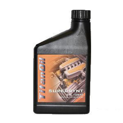 Immagine di Titanoil lubrificante di alta qualita' a base sintetica 10w-40 lt.1 per motori benzina e diesel                                                                                                                                                                                                                                                                                                                                                                                                                     