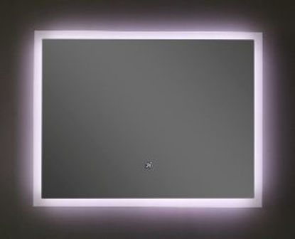 Immagine di Specchio con illuminazione cornice a led, vetro anti appannamento, misure cm. 80x60                                                                                                                                                                                                                                                                                                                                                                                                                                 