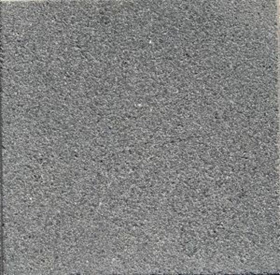 Immagine di lastra in pietra ricostruita sabbiata e bisellata, decorazione antracite idro, dimensioni cm.40x40                                                                                                                                                                                                                                                                                                                                                                                                                  